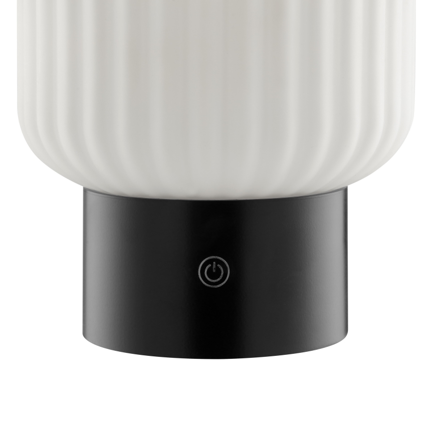 Brilliant - Lámpara de mesa exterior táctil recargable y regulable LED RGBW SARASTRO LED/3W/5V 2700K 1800 mAh IP44 blanca