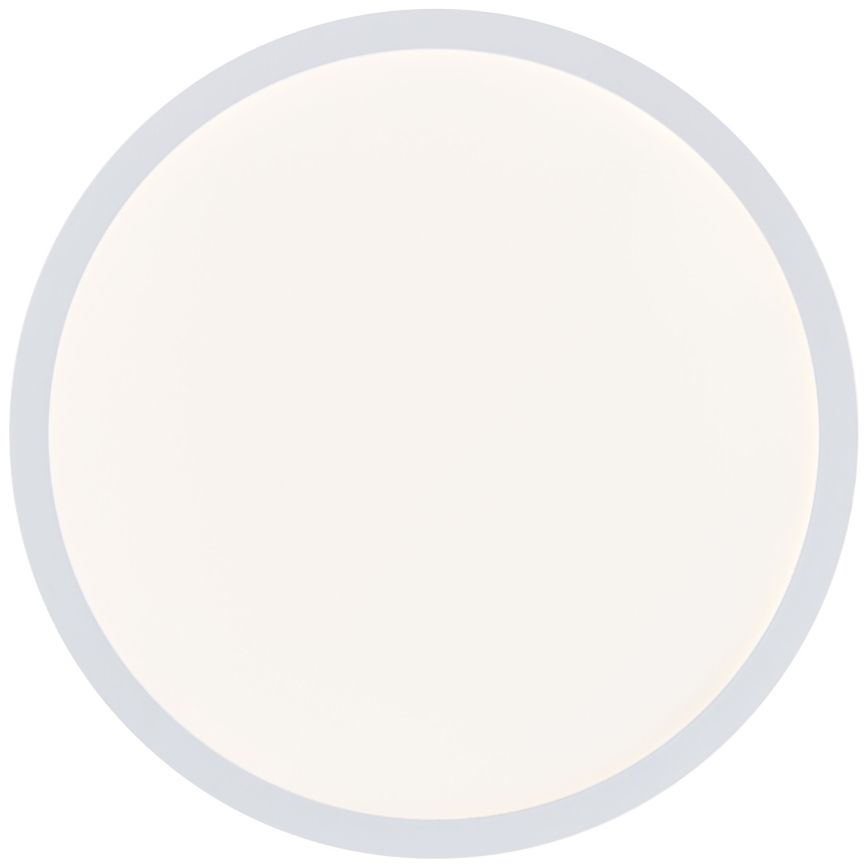 Brilliant - Lámpara de techo LED MILTON LED/18W/230V Ø 29,3 cm blanca
