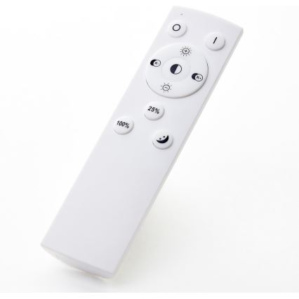 Brilliant - Lámpara de techo LED regulable AYDIN LED/30W/230V 3000-6500K negra + mando a distancia
