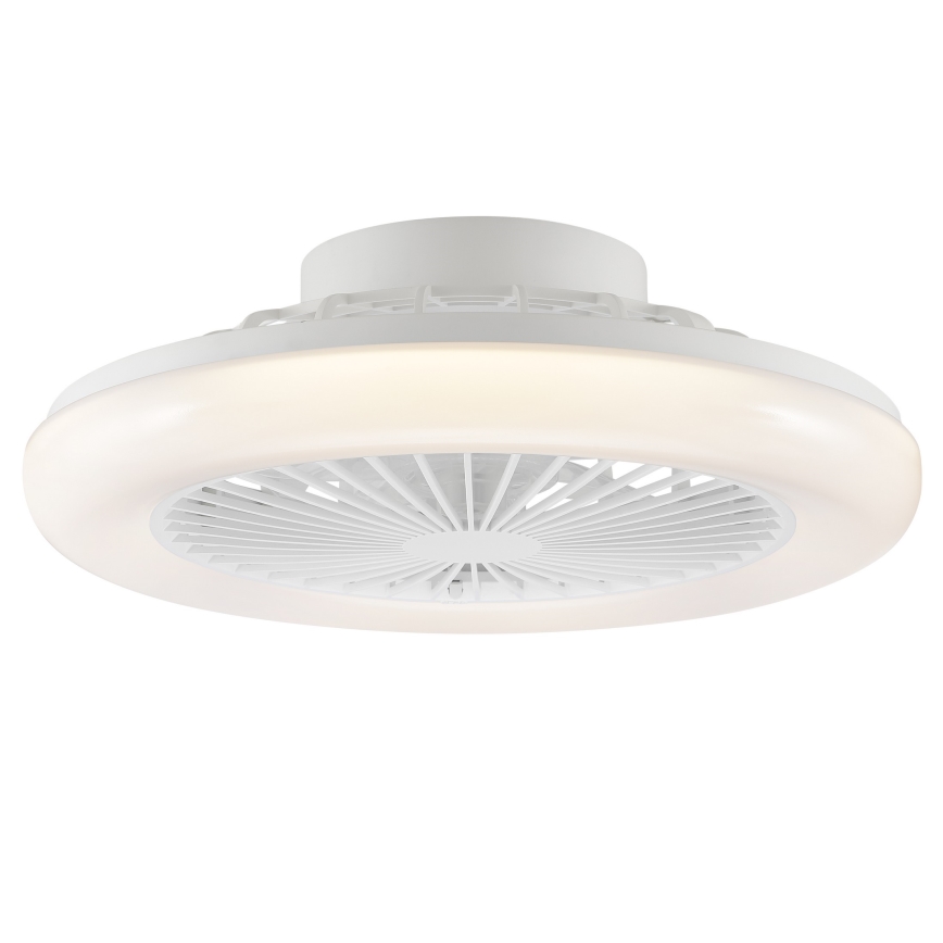 Brilliant - Luminaria de techo LED regulable con ventilador MONTERO LED/20W/230V 2700-6500K Ø 42 cm blanca + mando a distancia