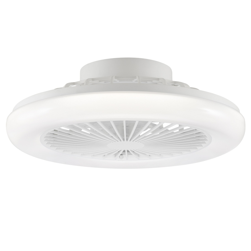 Brilliant - Luminaria de techo LED regulable con ventilador MONTERO LED/20W/230V 2700-6500K Ø 42 cm blanca + mando a distancia