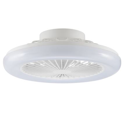 Brilliant - Luminaria de techo LED regulable con ventilador MONTERO LED/20W/230V 2700-6500K Ø 42 cm blanca + mando a distancia