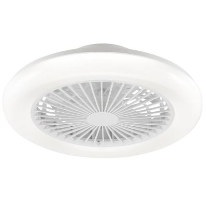 Brilliant - Luminaria de techo LED regulable con ventilador MONTERO LED/20W/230V 2700-6500K Ø 42 cm blanca + mando a distancia