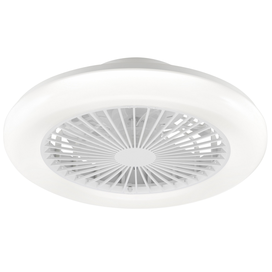 Brilliant - Luminaria de techo LED regulable con ventilador MONTERO LED/20W/230V 2700-6500K Ø 42 cm blanca + mando a distancia