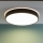 Brilliant - Lámpara de techo LED regulable SLIMLINE LED/60W/230V 3000-6500K Ø 49 cm negra + mando a distancia