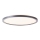 Brilliant - Lámpara de techo LED regulable SORELL LED/18W/230V 3000-6500K Ø 29 cm negra + mando a distancia