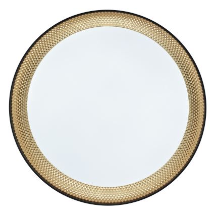 Brilliant - Lámpara de techo LED regulable WALDO LED/24W/230V 3000-6500K Ø 38,5 cm negro/dorado + mando a distancia