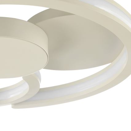 Brilliant - Plafón LED REVOLA LED/33W/230V 3000/4000/6500K, diámetro 40 cm, beige