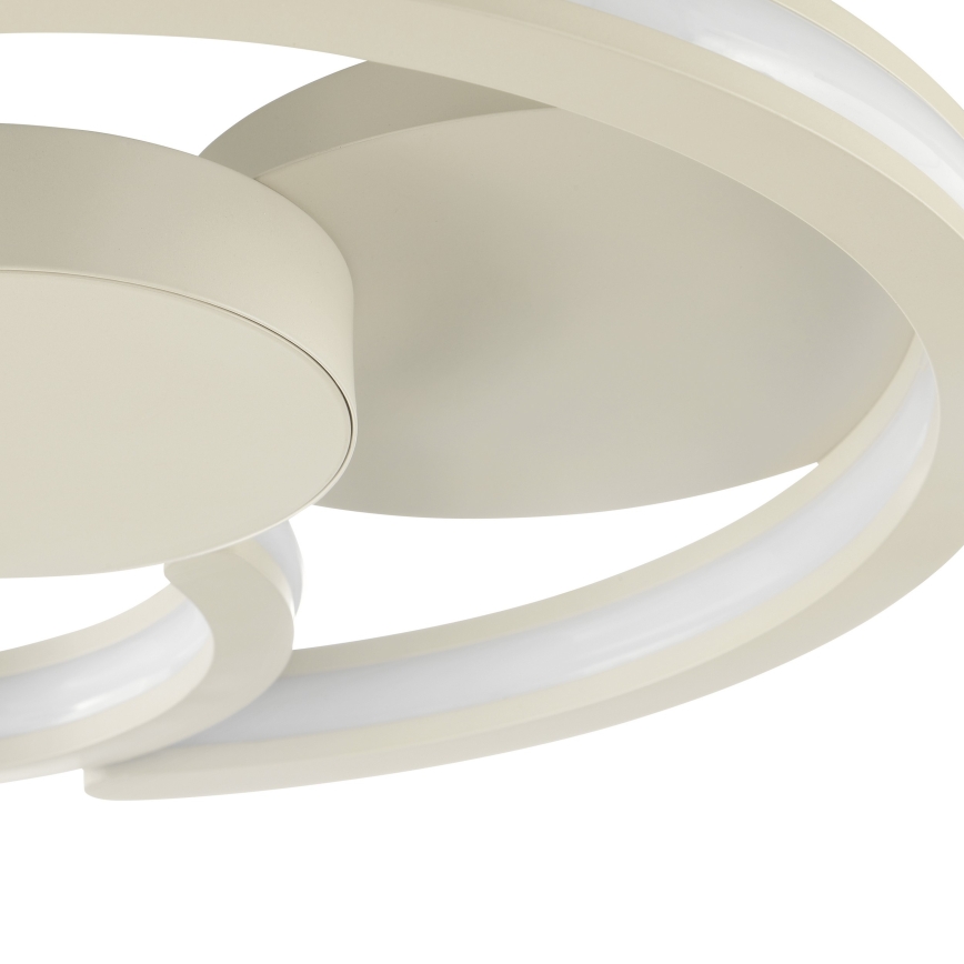Brilliant - Plafón LED REVOLA LED/33W/230V 3000/4000/6500K, diámetro 40 cm, beige