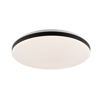 Brilliant - Luminaria de techo LED RGBW regulable LIVIO LED/20W/230V 3000-6500K diámetro 38,5 cm negro + mando a distancia