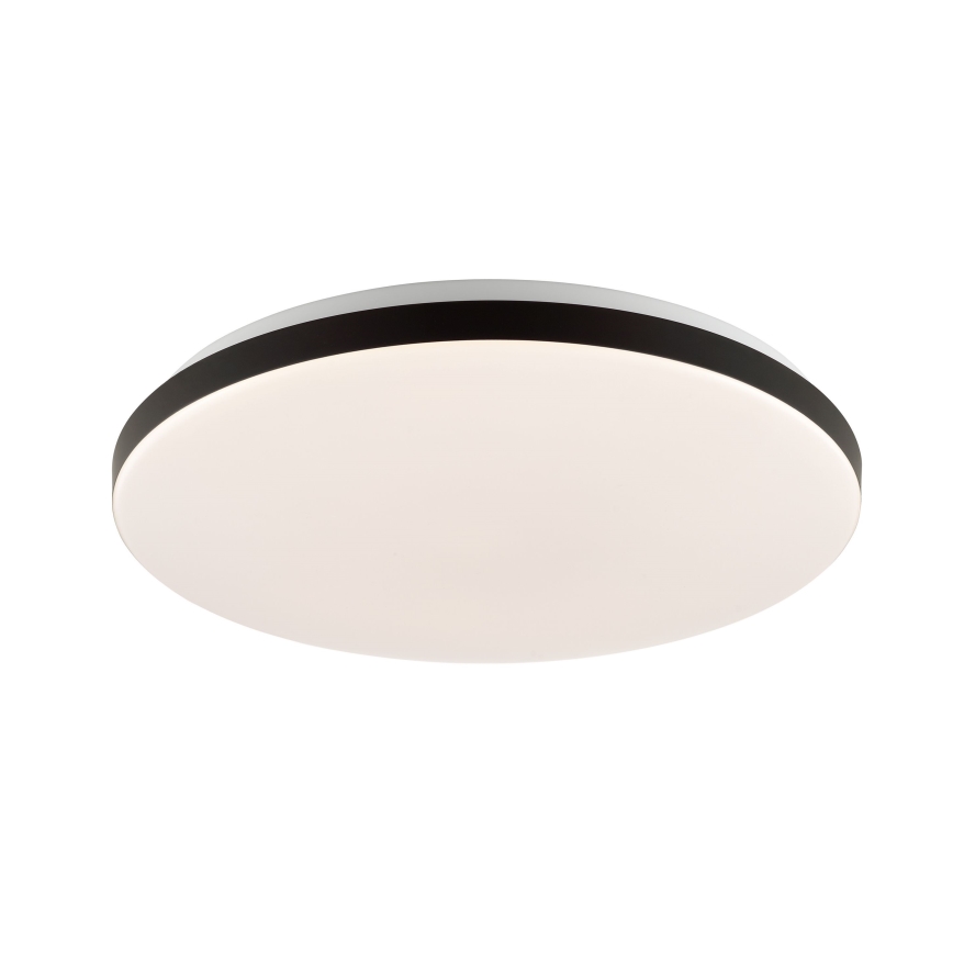 Brilliant - Luminaria de techo LED RGBW regulable LIVIO LED/20W/230V 3000-6500K diámetro 38,5 cm negro + mando a distancia