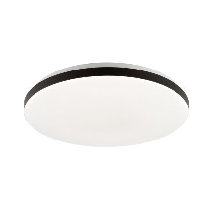 Brilliant - Luminaria de techo LED RGBW regulable LIVIO LED/20W/230V 3000-6500K diámetro 38,5 cm negro + mando a distancia