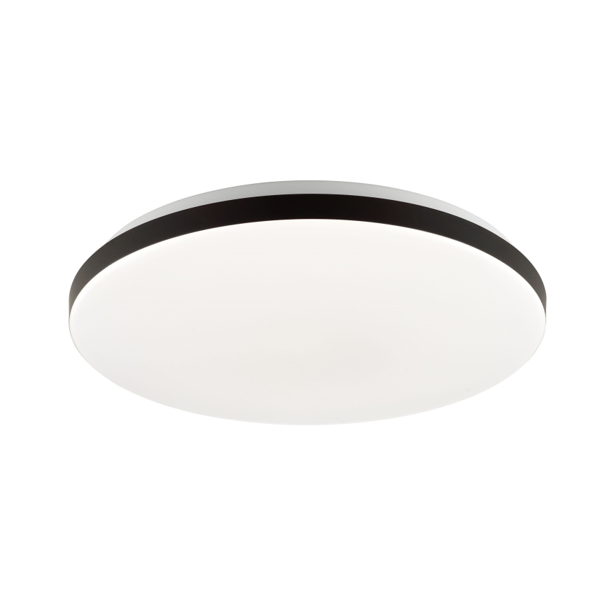 Brilliant - Luminaria de techo LED RGBW regulable LIVIO LED/20W/230V 3000-6500K diámetro 38,5 cm negro + mando a distancia