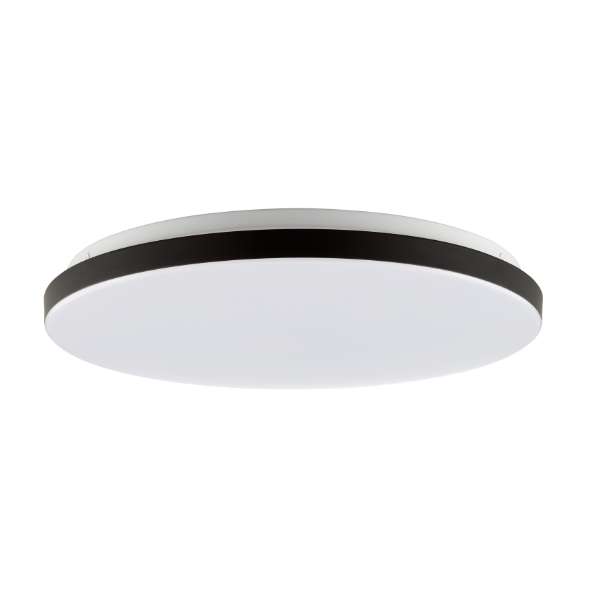 Brilliant - Luminaria de techo LED RGBW regulable LIVIO LED/20W/230V 3000-6500K diámetro 38,5 cm negro + mando a distancia