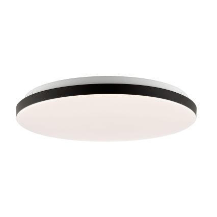 Brilliant - Luminaria de techo LED RGBW regulable LIVIO LED/20W/230V 3000-6500K diámetro 38,5 cm negro + mando a distancia