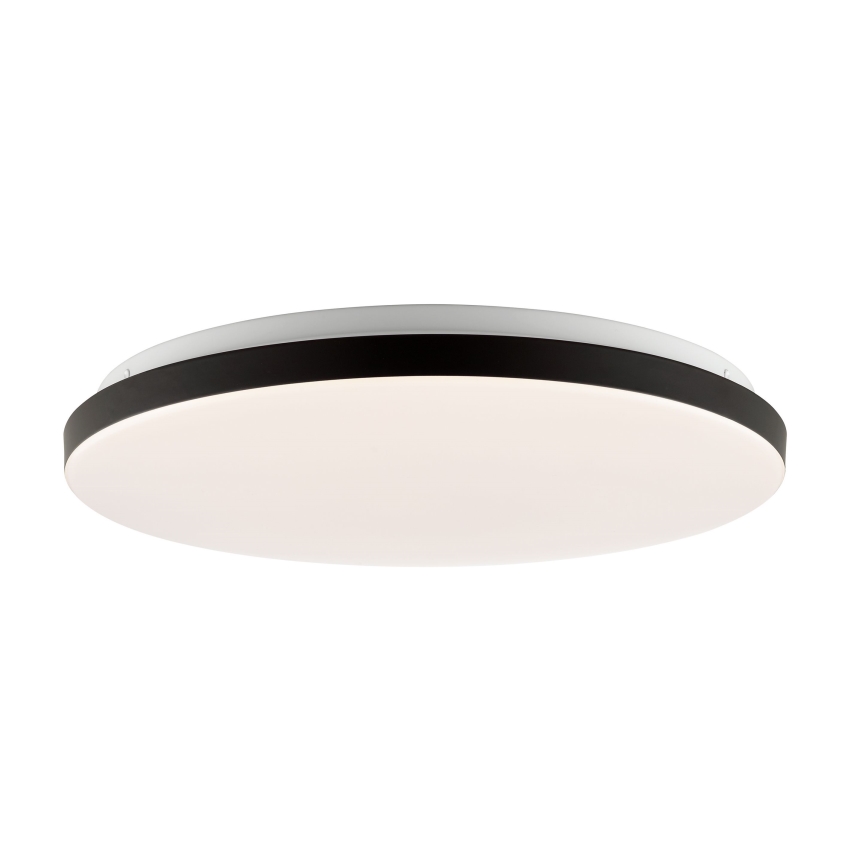 Brilliant - Luminaria de techo LED RGBW regulable LIVIO LED/20W/230V 3000-6500K diámetro 38,5 cm negro + mando a distancia