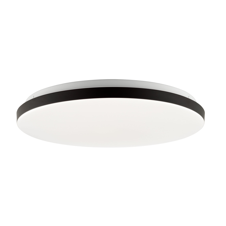 Brilliant - Luminaria de techo LED RGBW regulable LIVIO LED/20W/230V 3000-6500K diámetro 38,5 cm negro + mando a distancia
