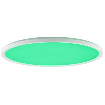 Brilliant - Lámpara de techo LED RGBW regulable LUMARO LED/22W/230V 4000K Ø 42 cm blanca + control remoto