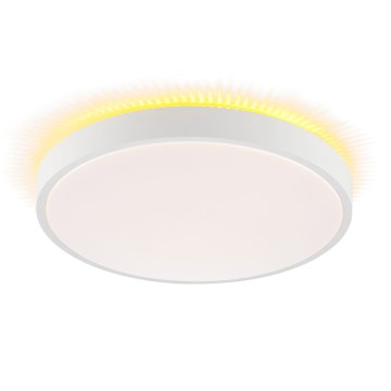 Brilliant - Lámpara de techo LED SOLISTRA LED/18W/230V Ø 34,5 cm blanca