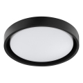 Brilliant - Lámpara de techo LED SONORA LED/12 W/230 V 3000 K, Ø 31 cm, negra