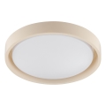 Brilliant - Lámpara de techo LED SONORA LED/12W/230V 3000K Ø 31 cm beige