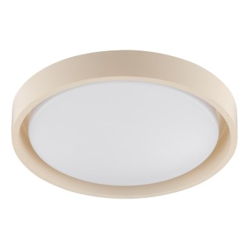 Brilliant - Lámpara de techo LED SONORA LED/12W/230V 3000K Ø 31 cm beige