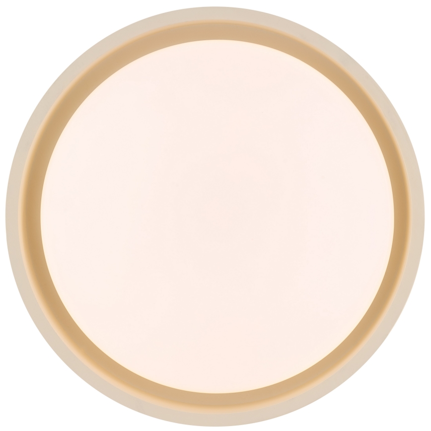 Brilliant - Lámpara de techo LED SONORA LED/12W/230V 3000K Ø 31 cm beige