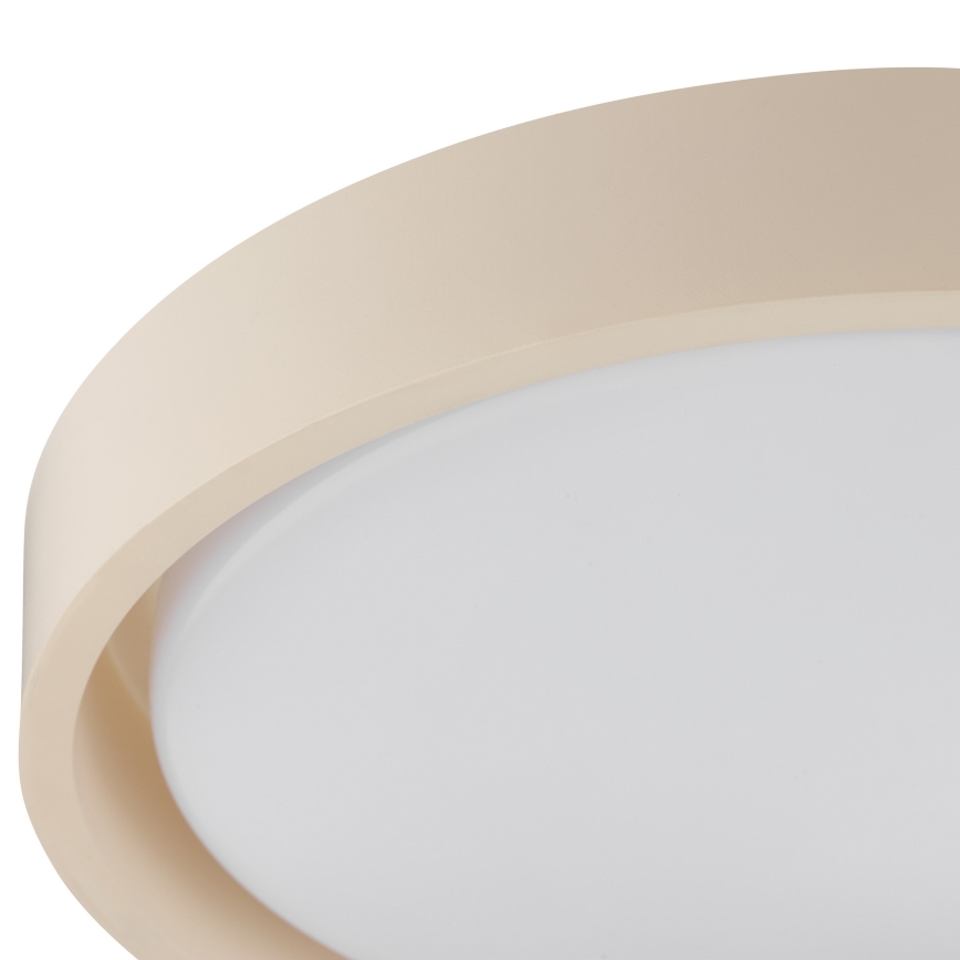 Brilliant - Lámpara de techo LED SONORA LED/12W/230V 3000K Ø 31 cm beige