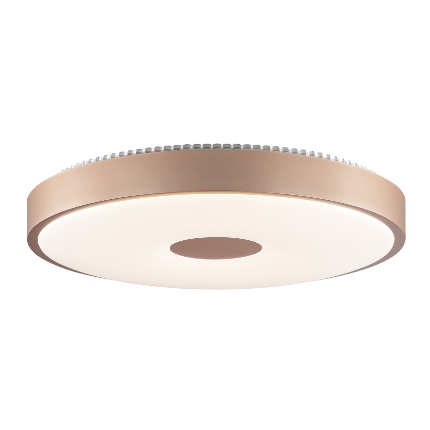Brilliant - Lámpara de techo LED TAVIS LED/24W/230V Ø 44,5 cm oro rosado