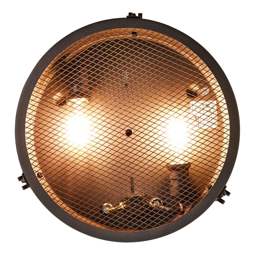 Brilliant - Lámpara de techo ZOIS 2xE27/28W/230V diámetro 34 cm