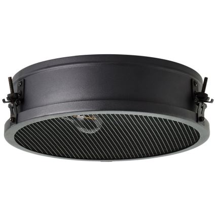 Brilliant - Lámpara de techo ZOIS 2xE27/28W/230V Ø 34 cm negra