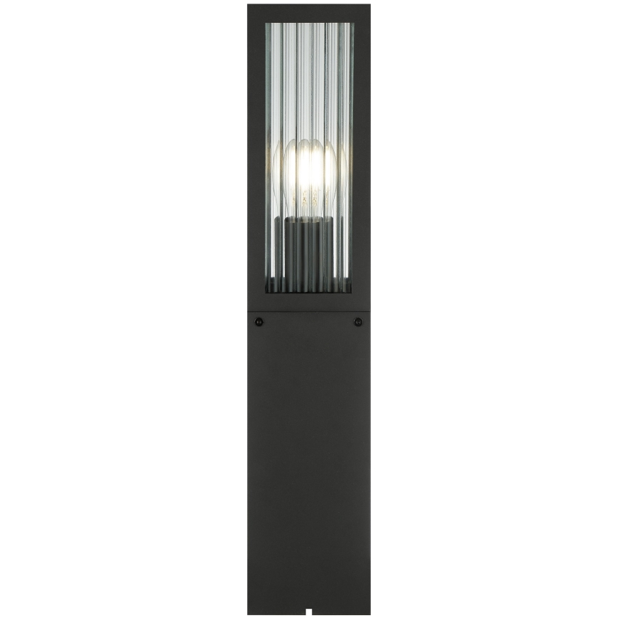 Brilliant - Lámpara exterior GETTA 1xE27/20W/230V 50 cm IP44 negra