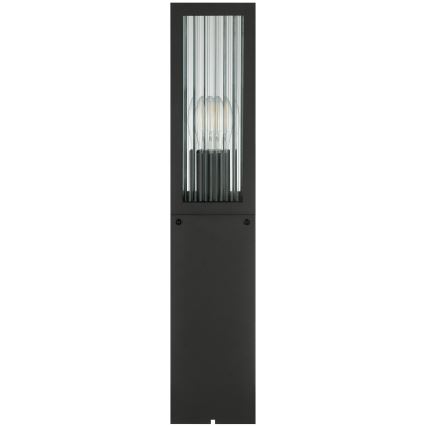 Brilliant - Lámpara exterior GETTA 1xE27/20W/230V 50 cm IP44 negra