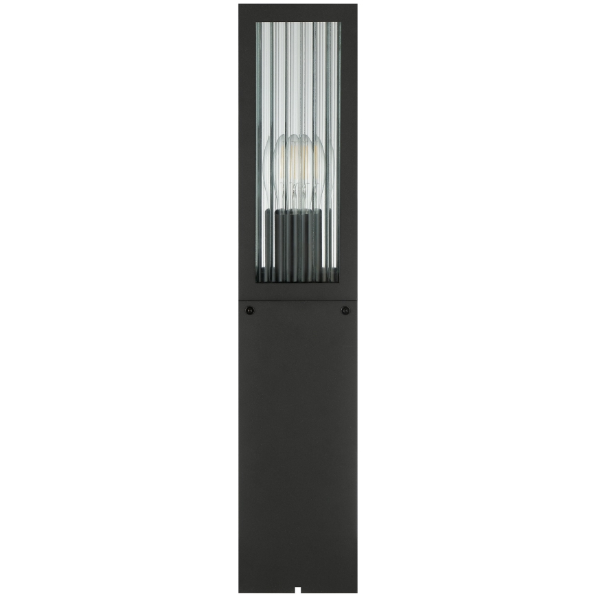 Brilliant - Lámpara exterior GETTA 1xE27/20W/230V 50 cm IP44 negra