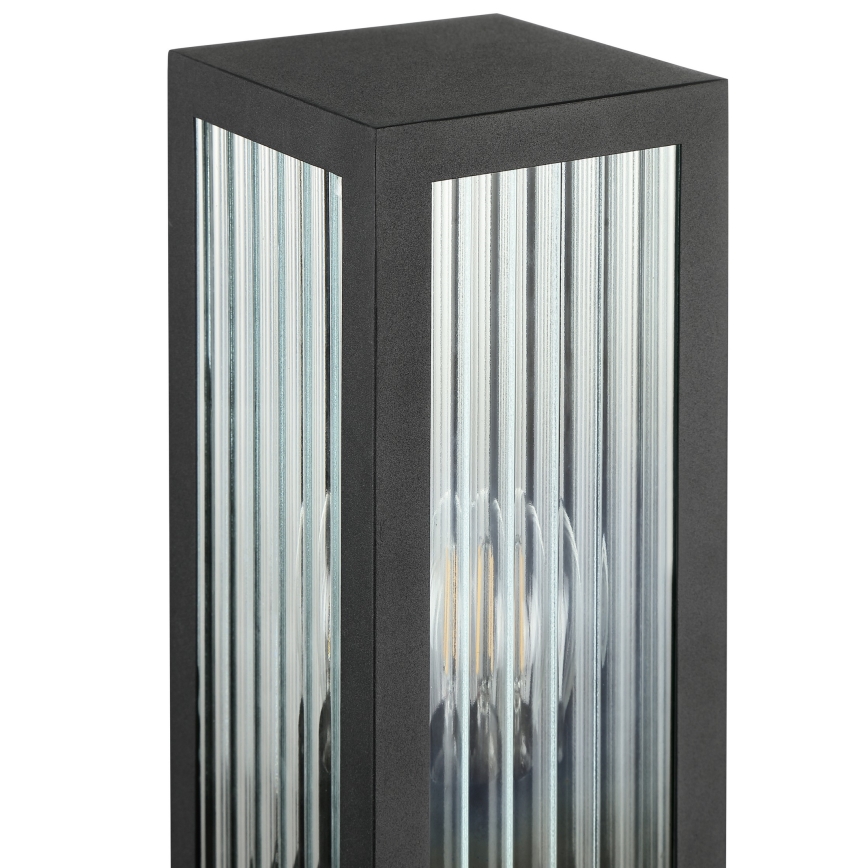 Brilliant - Lámpara exterior GETTA 1xE27/20W/230V 50 cm IP44 negra
