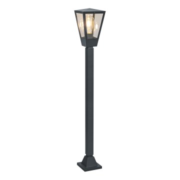 Brilliant - Lámpara para exteriores WESTDLIFF 1xE27/20W/230V 98,4 cm IP44 antracita