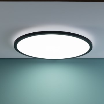 Brilliant - Luminaria de techo LED regulable TUCO LED/33W/230V 3000-6500K Ø 50 cm negra + mando a distancia