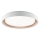 Brilliant - Luminaria de techo LED regulable WALDO LED/36W/230V 3000-6500K Ø 48,5 cm blanco/oro rosa + mando a distancia