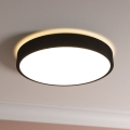 Brilliant - Plafón LED regulable FILIZ LED/24W/230V diá. 38,5 cm negro
