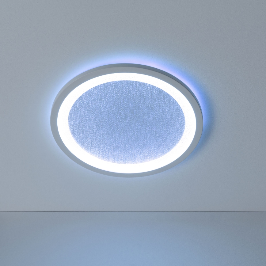 Brilliant - Plafón LED RGBW regulable TANIDA LED/22W/230V 3000-6500K+ control remoto