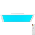 Brilliant - Plafón LED RGBW regulable ABIE LED/24W/230V 2700-6500K + control remoto