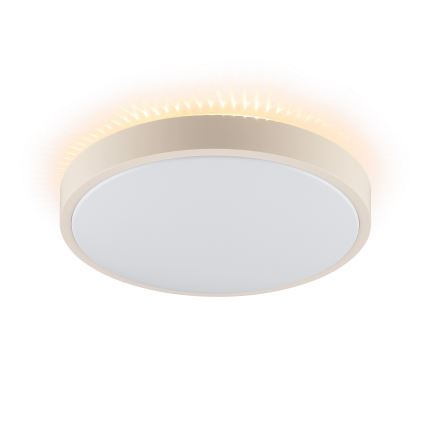 Brilliant - Plafón LED SOLISTRA LED/18W/230V Ø 34,5 cm beige