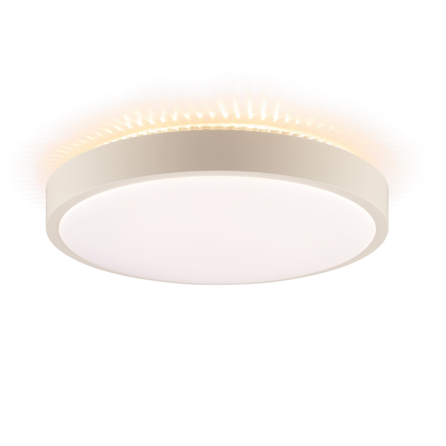 Brilliant - Plafón LED SOLISTRA LED/18W/230V Ø 34,5 cm beige