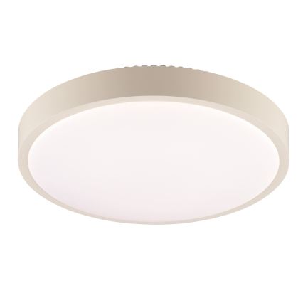Brilliant - Plafón LED SOLISTRA LED/18W/230V Ø 34,5 cm beige