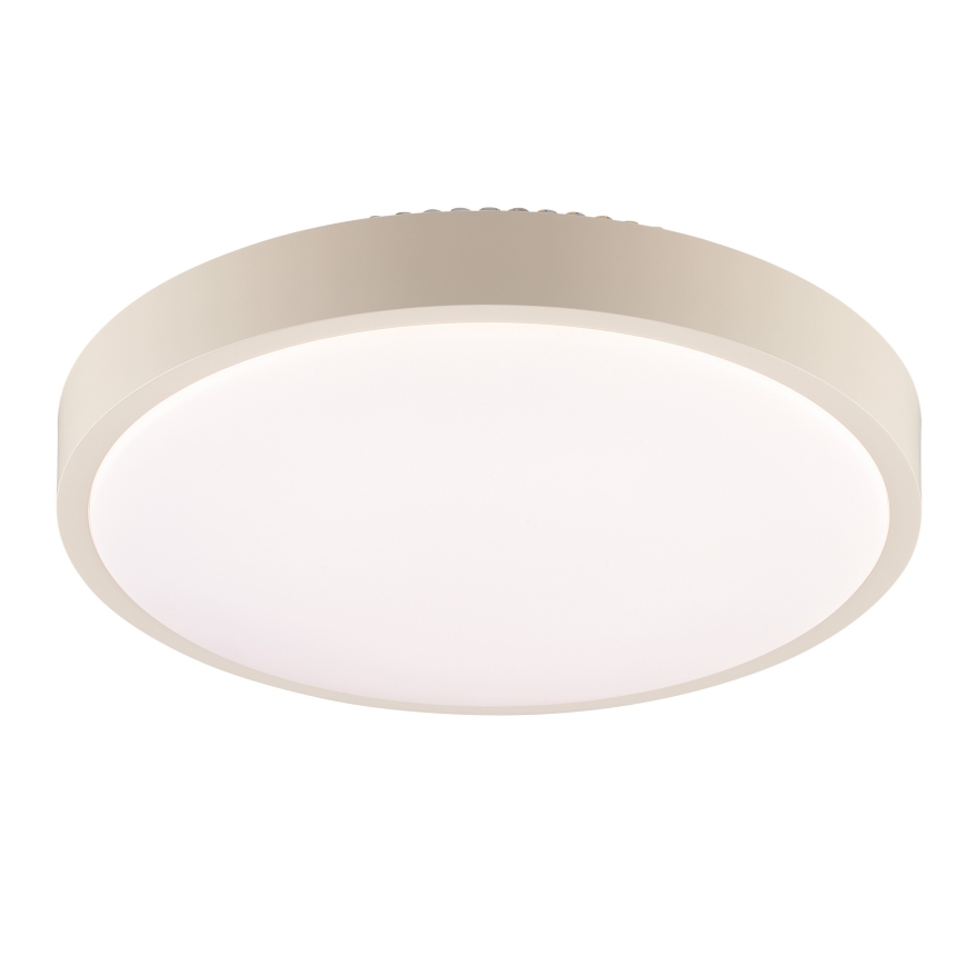 Brilliant - Plafón LED SOLISTRA LED/18W/230V Ø 34,5 cm beige