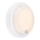 Brilo - Aplique de pared LED recargable para exterior con sensor, 4 W / 5 V, 4400 mAh, IP44, blanco