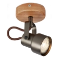 Brilo - Foco LED TAHUN 1xGU10/5W/230V 3000K marrón