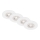 Brilo - JUEGO 4x LED Lámpara de techo para cuarto de baño LED/4,9W/230V IP44 blanco