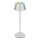 Brilo - Lámpara de mesa KIKI para exterior, recargable y táctil, LED RGB regulable, LED/2,6W/5V IP44 2600 mAh, plateada