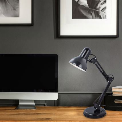 Brilo - Lámpara de mesa PIXA 1xE14/25W/230V negra